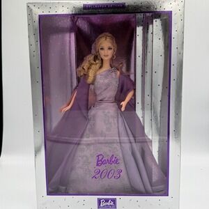 Barbie Collectibles 2003 Limited Edition Doll Lavender Gown Collector Edition